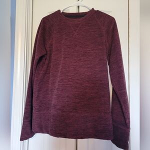Banana Republic Deep Red Arctic Fleece Top